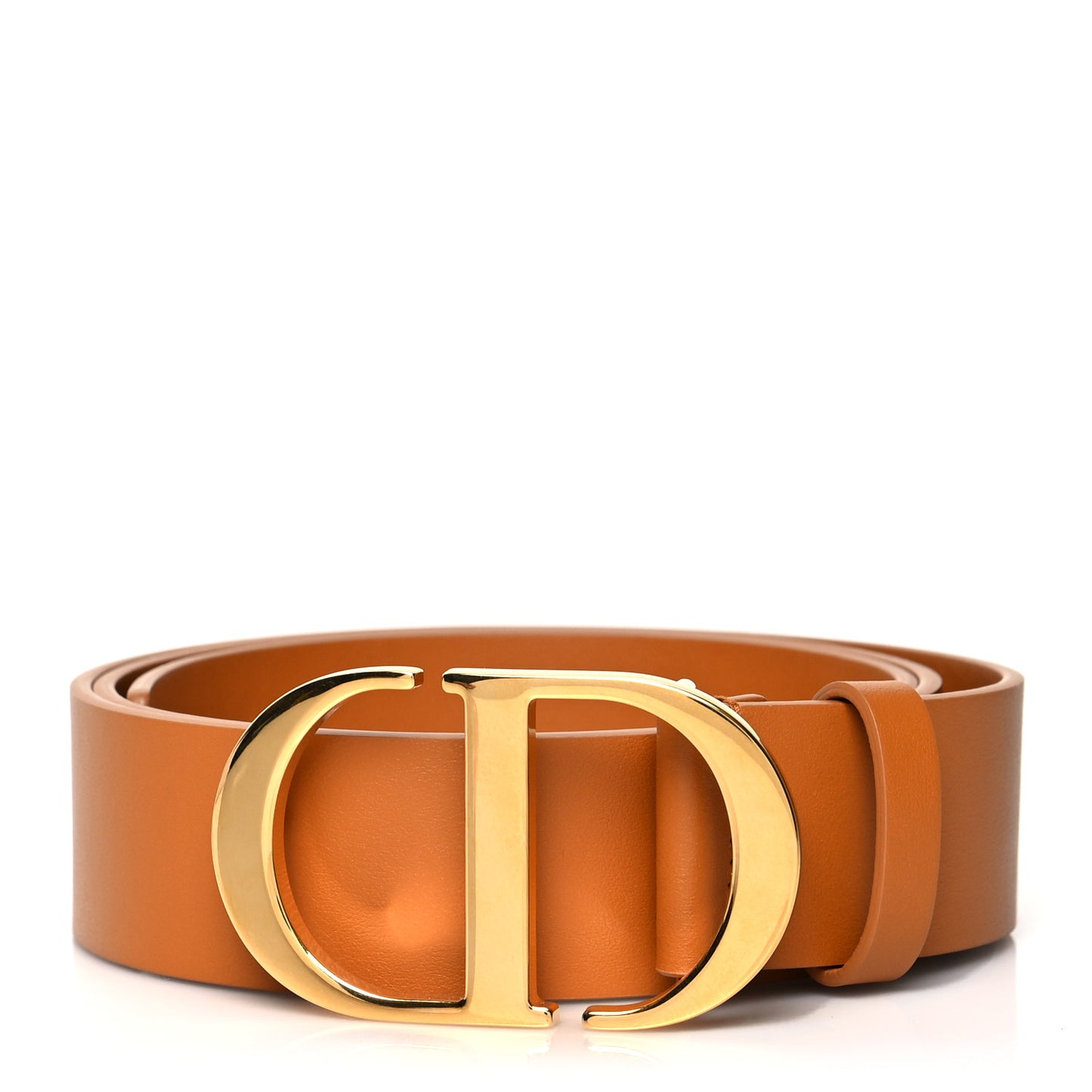 Calfskin 30 Montaigne 35mm Belt 90 Cognac
