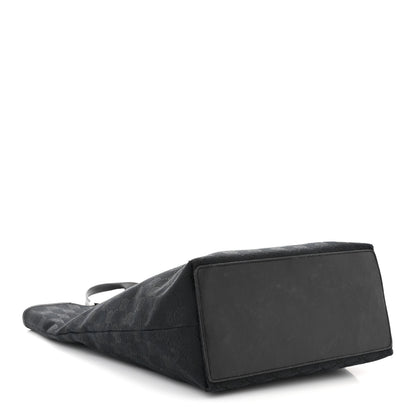Gucci Monogram Bucket Tote Black 4 of 12