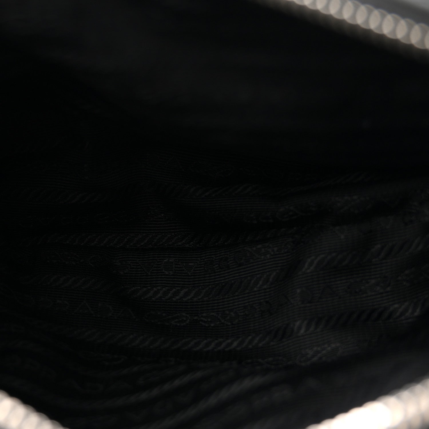 Prada Tessuto Nylon Saffiano Re-Edition 2006 Shoulder Bag Black 5 of 14