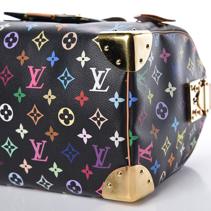 Louis Vuitton Monogram Multicolor Speedy 30 Black 9 of 9