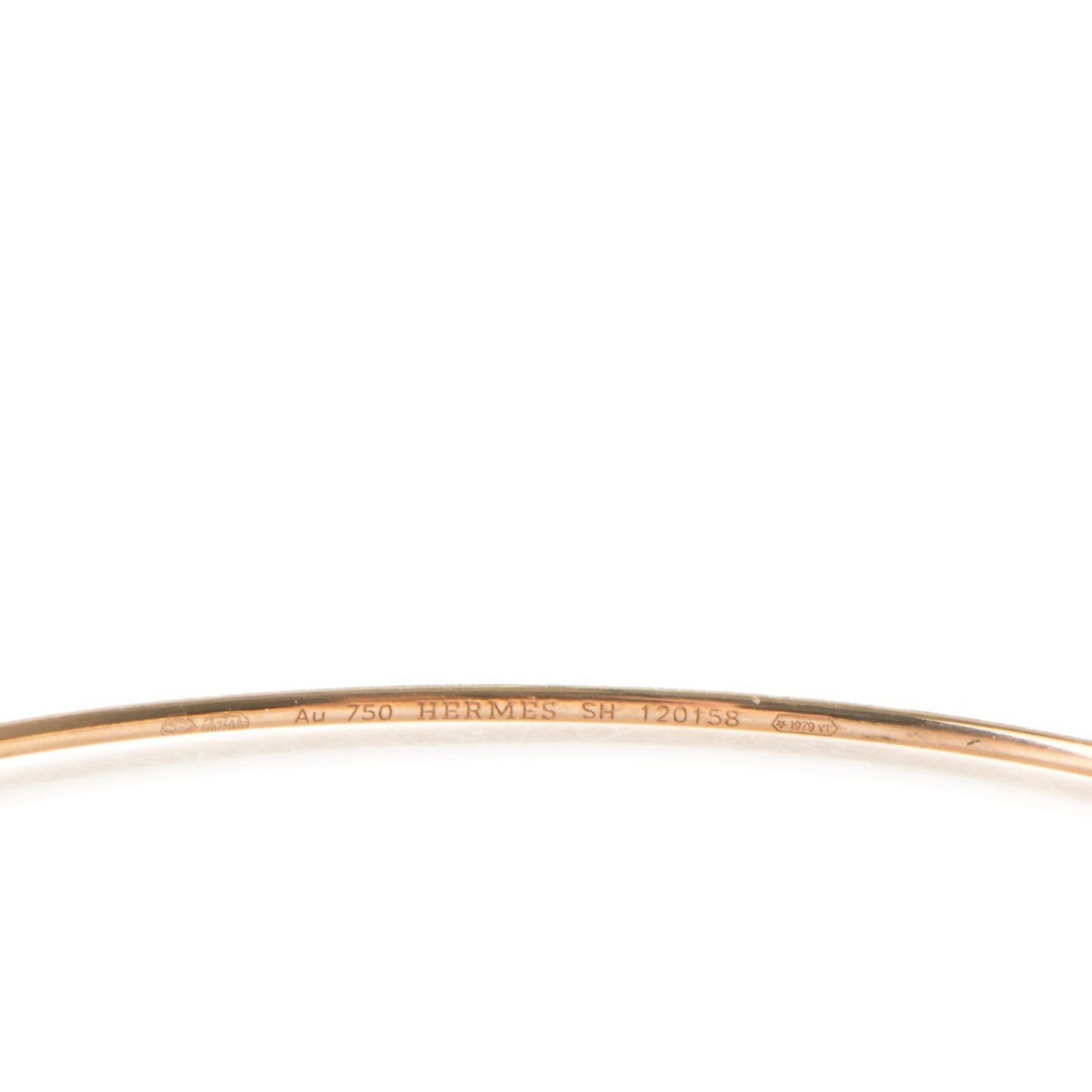 18K Rose Gold PM Ronde Chaine d'Ancre Bracelet SH