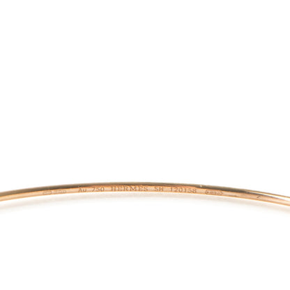 Hermes 18K Rose Gold PM Ronde Chaine d'Ancre Bracelet SH 5 of 6