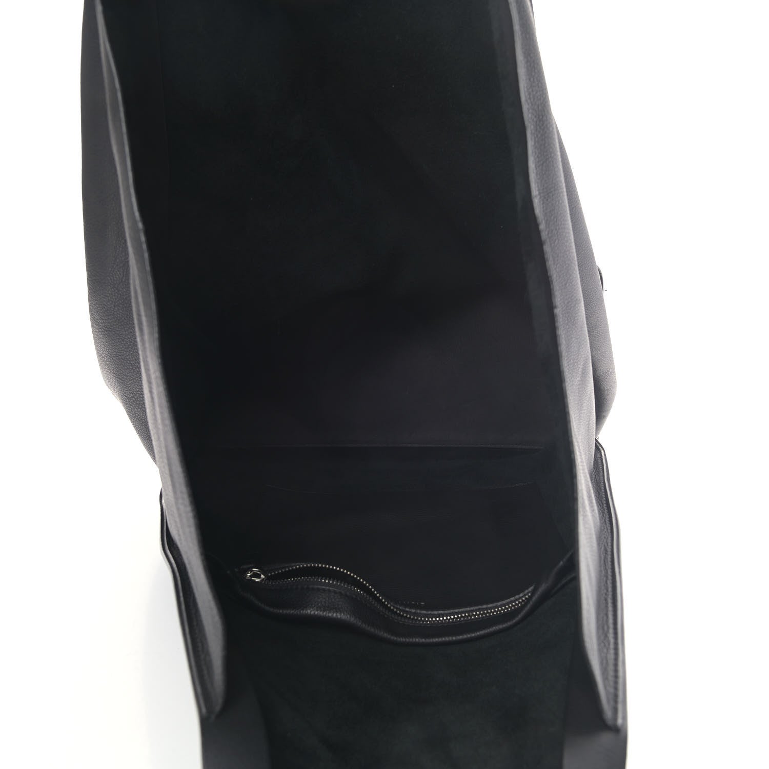 Christian Dior HOMME Grained Calfskin Shopper Black 4 of 5