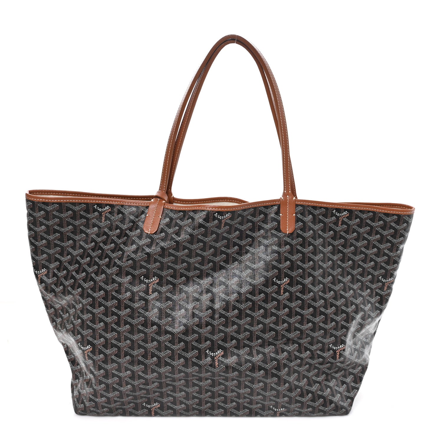 Goyard Goyardine Saint Louis GM Black Gold 1 of 13