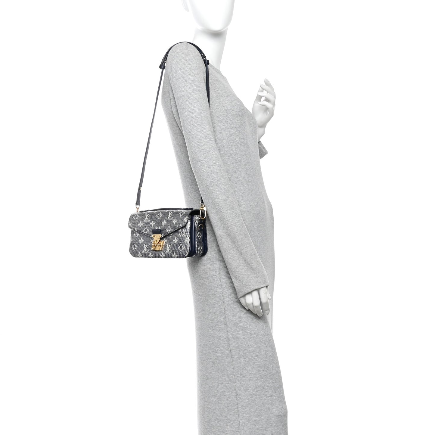 Monoglam Pochette Metis East West Blue