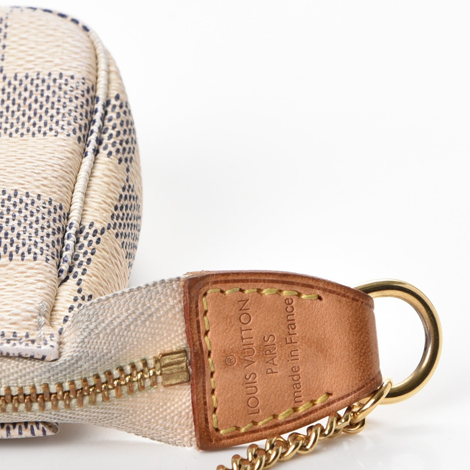 Louis Vuitton Damier Azur Mini Pochette Accessories 6 of 12