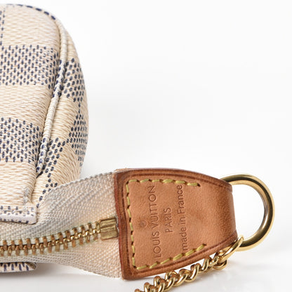 Louis Vuitton Damier Azur Mini Pochette Accessories 6 of 12