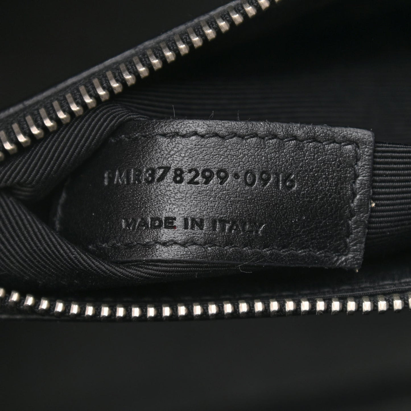 Calfskin Crocodile Embossed Small Sac de Jour Black