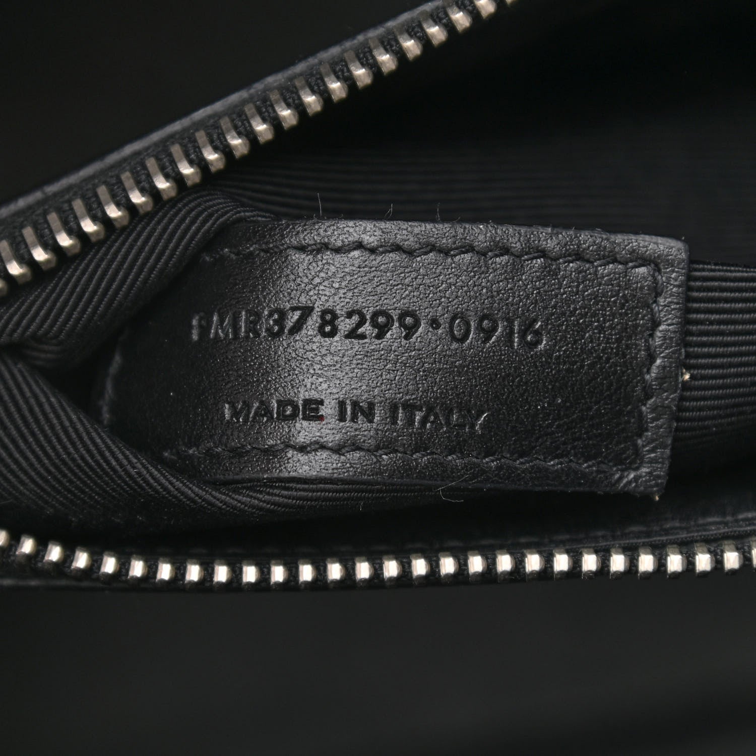 Saint Laurent Calfskin Crocodile Embossed Small Sac de Jour Black 7 of 10