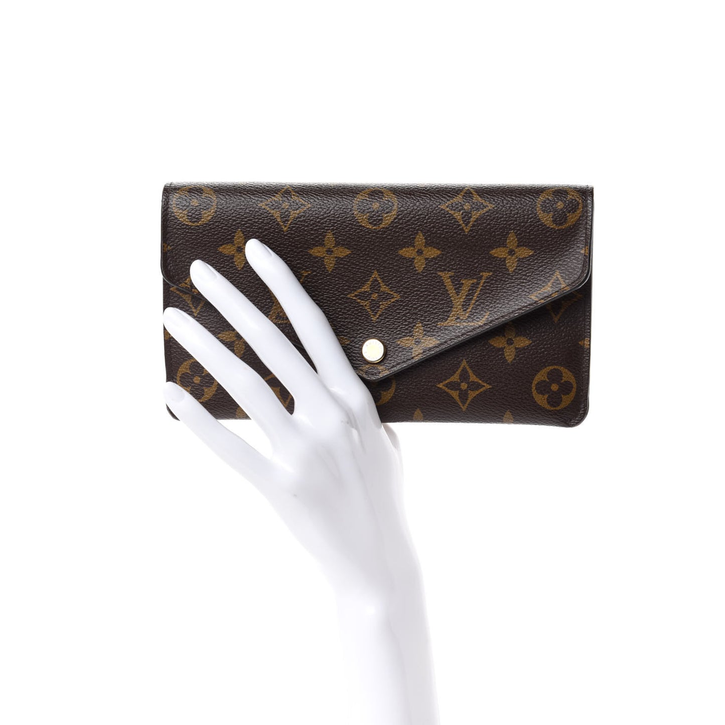 Monogram Jeanne Wallet Rose Ballerine