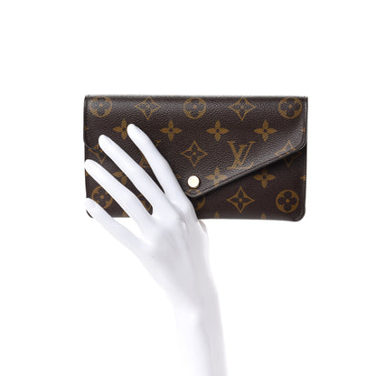 Louis Vuitton Monogram Jeanne Wallet Rose Ballerine 2 of 8