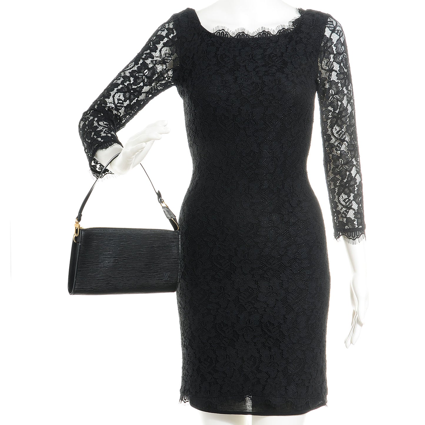 Epi Pochette Accessories 24 Black