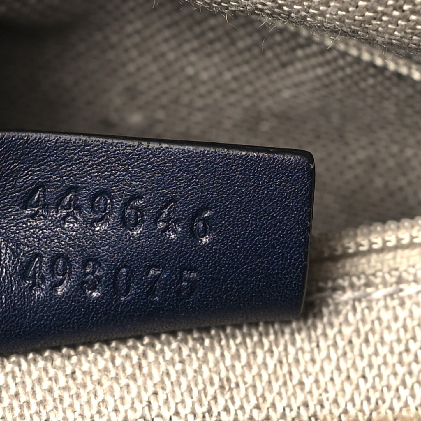 Microguccissima Medium Joy Boston Navy