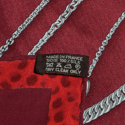 Hermes Silk Chaines Et Gourmettes Scarf 70 6 of 6