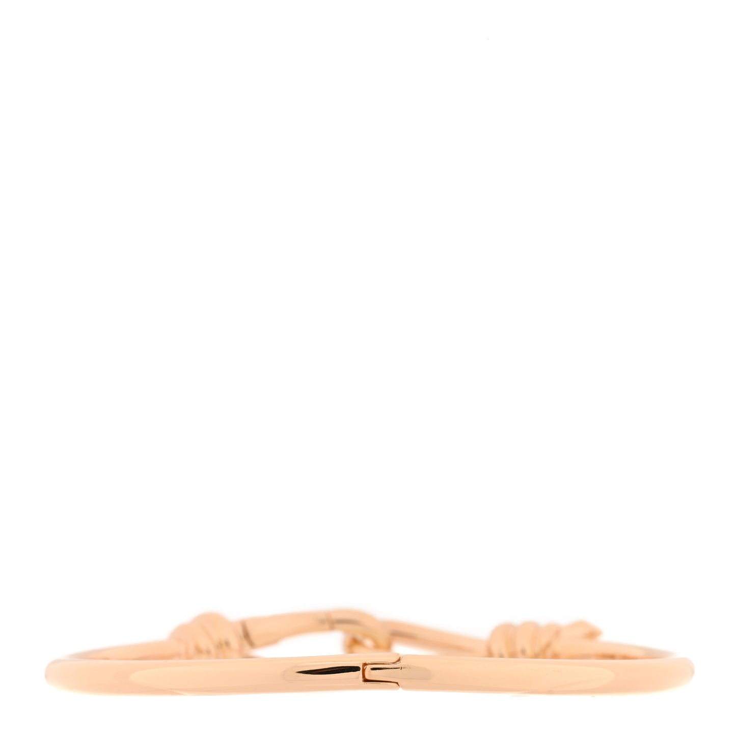 18K Rose Gold Paloma Picasso Knot Hinged Bangle Bracelet