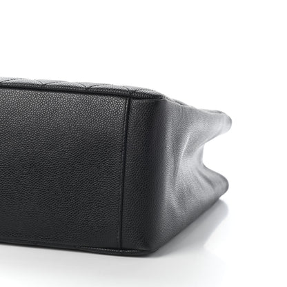 Chanel Caviar Quilted Grand Shopping Tote GST Black 9 of 9