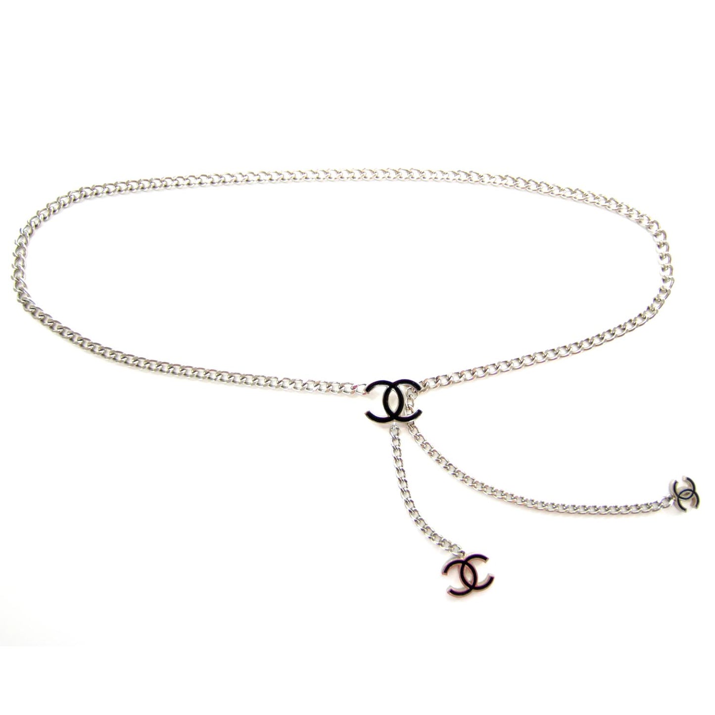 Ceinture Fantai Adjustable Belt Silver Black