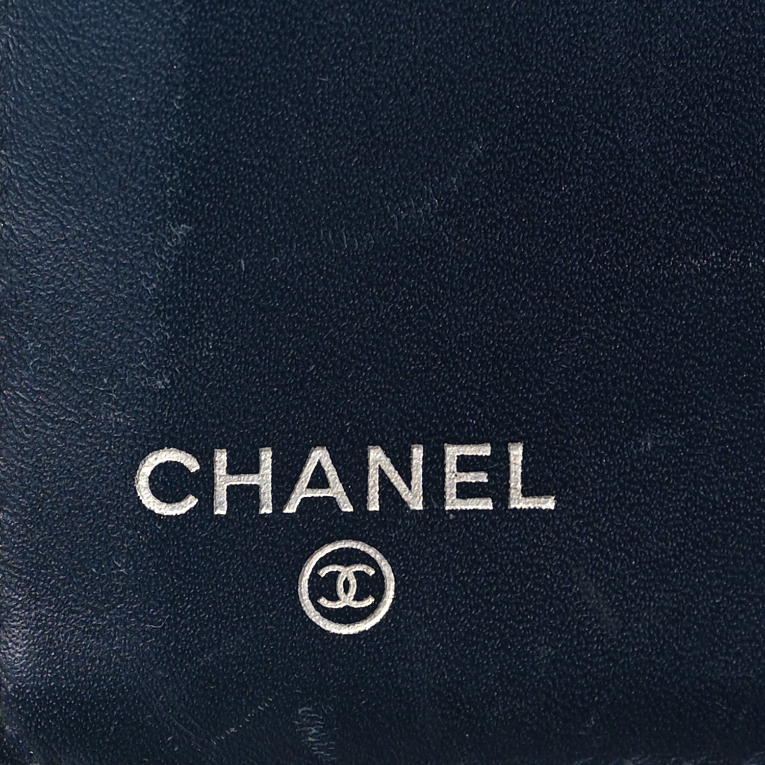 Chanel Patent Calfskin Quilted Yen Wallet Blue 6 of 13
