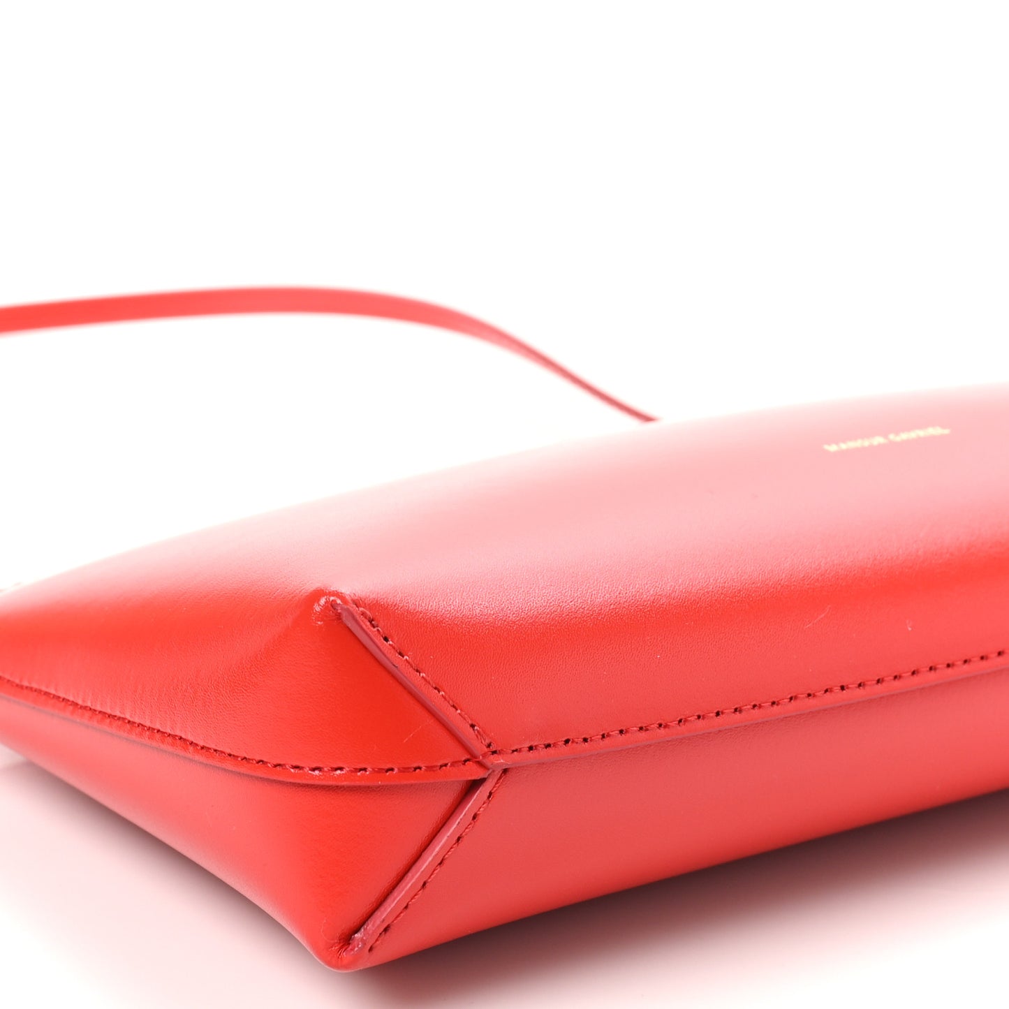 Calfskin Gaia Shoulder Bag Poppy
