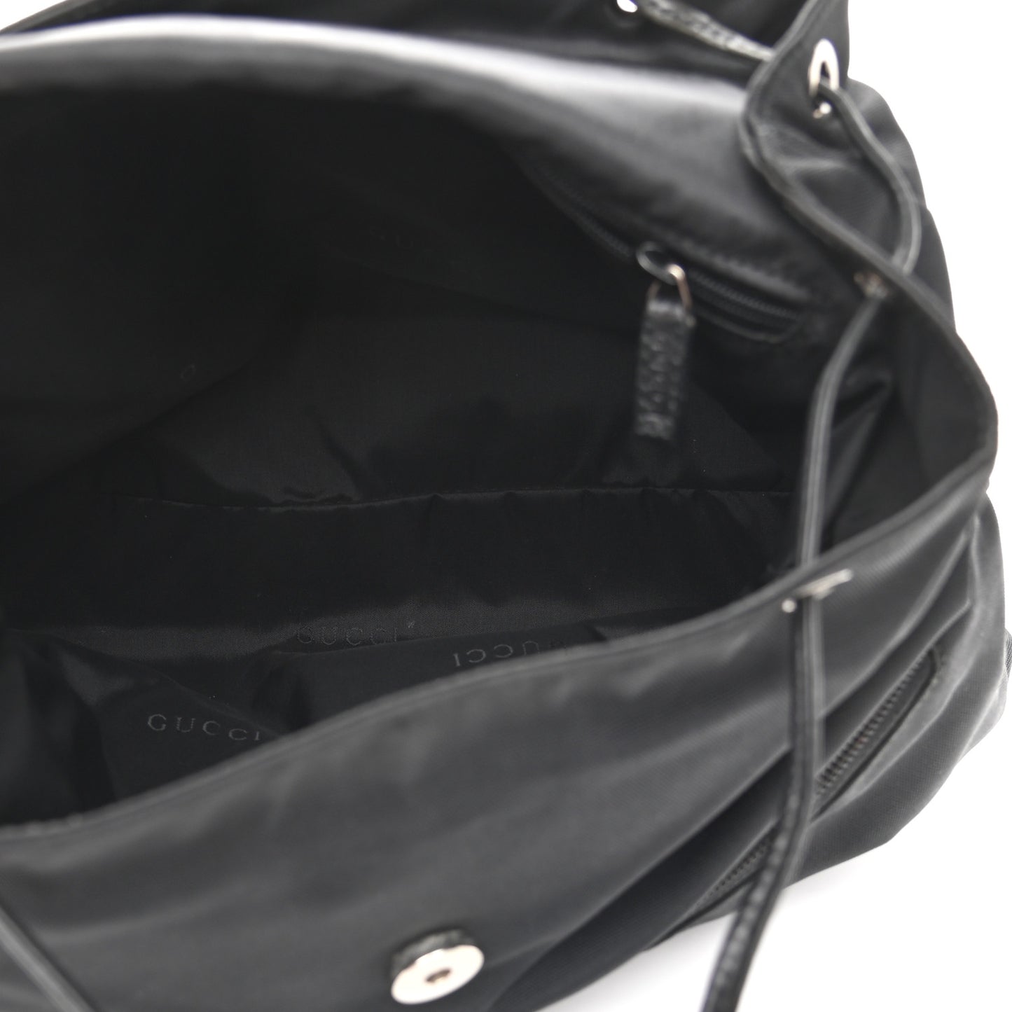 Nylon Backpack Black
