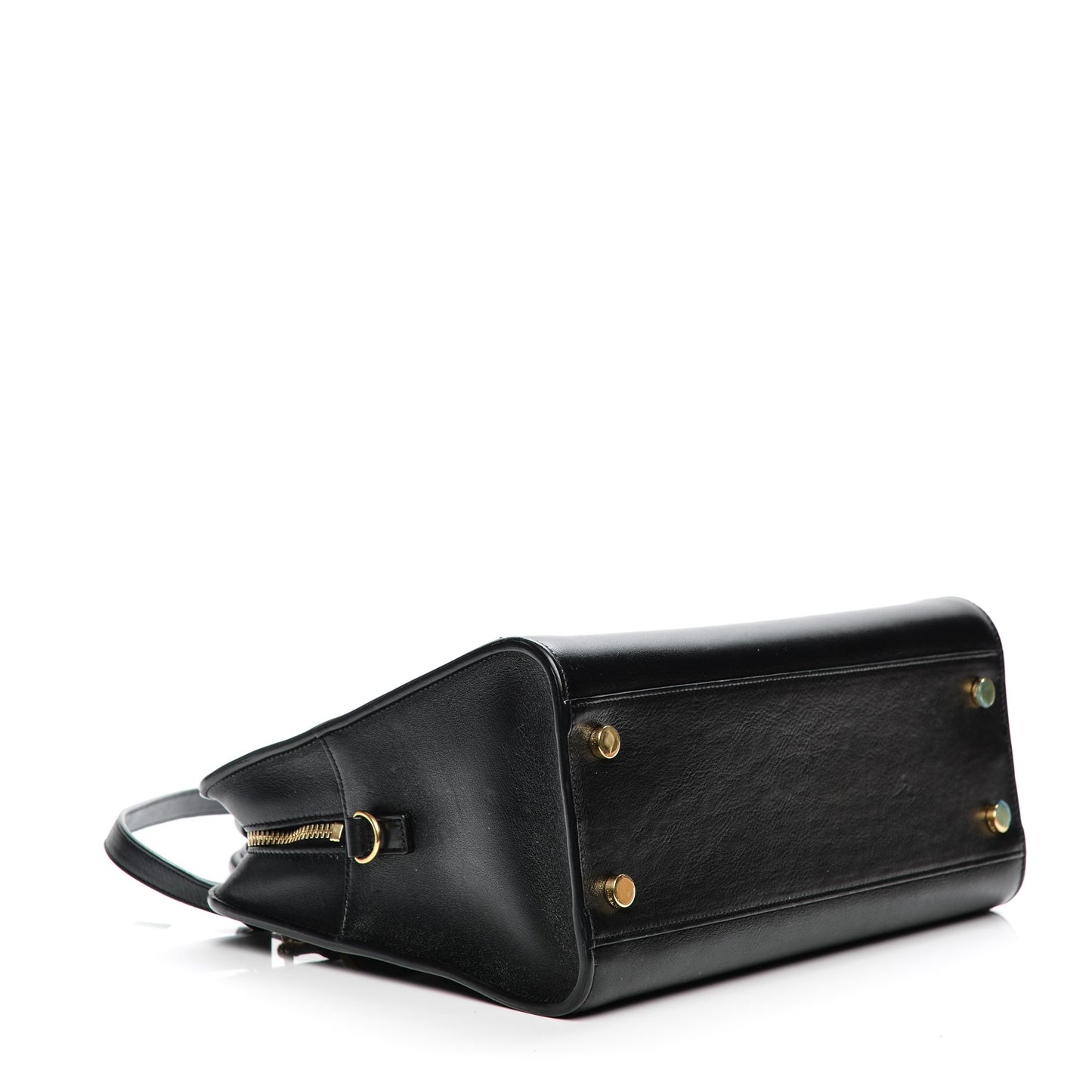 Calfskin Small Monogram Cabas Black