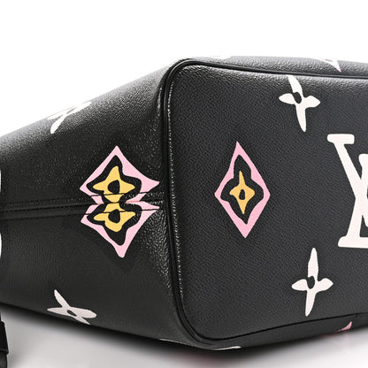 Louis Vuitton Monogram Giant Wild at Heart Neverfull MM Black 9 of 10