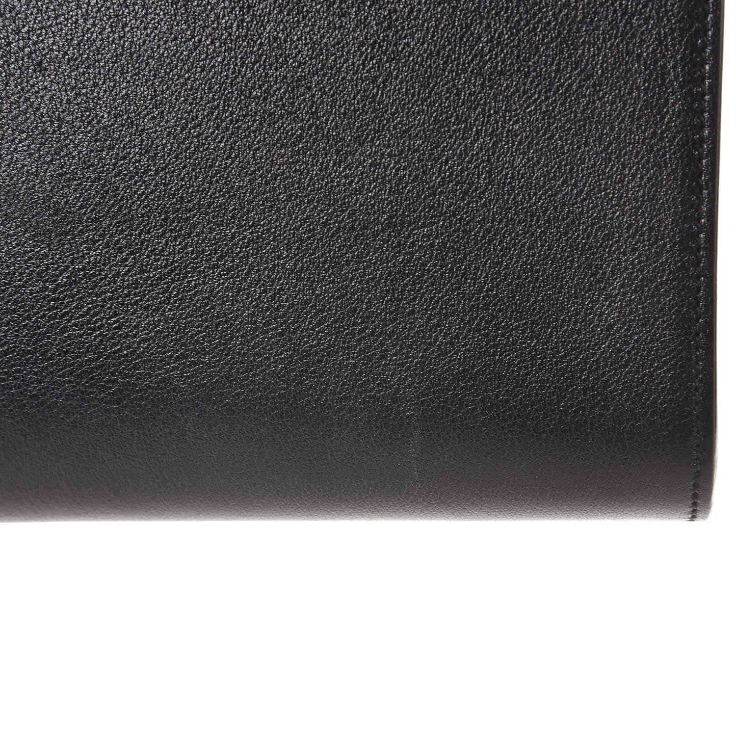 Saint Laurent Calfskin Monogram Large Belle De Jour Clutch Black 8 of 9