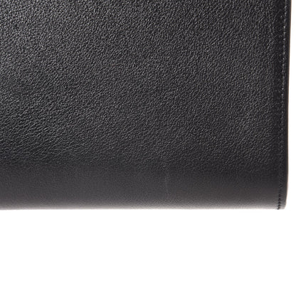 Saint Laurent Calfskin Monogram Large Belle De Jour Clutch Black 8 of 9