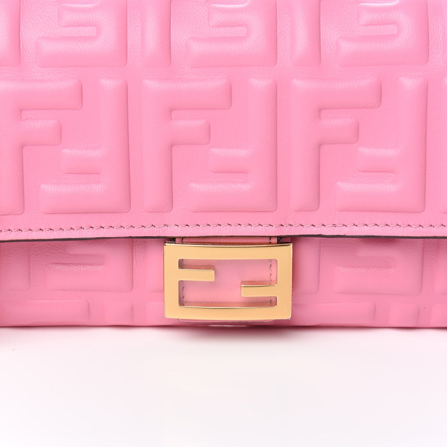 Nappa Matisse FF Embossed Continental Wallet On Chain Lollypop