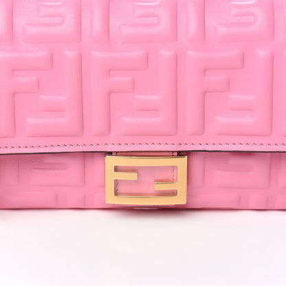 Fendi Nappa Matisse FF Embossed Continental Wallet On Chain Lollypop 10 of 11