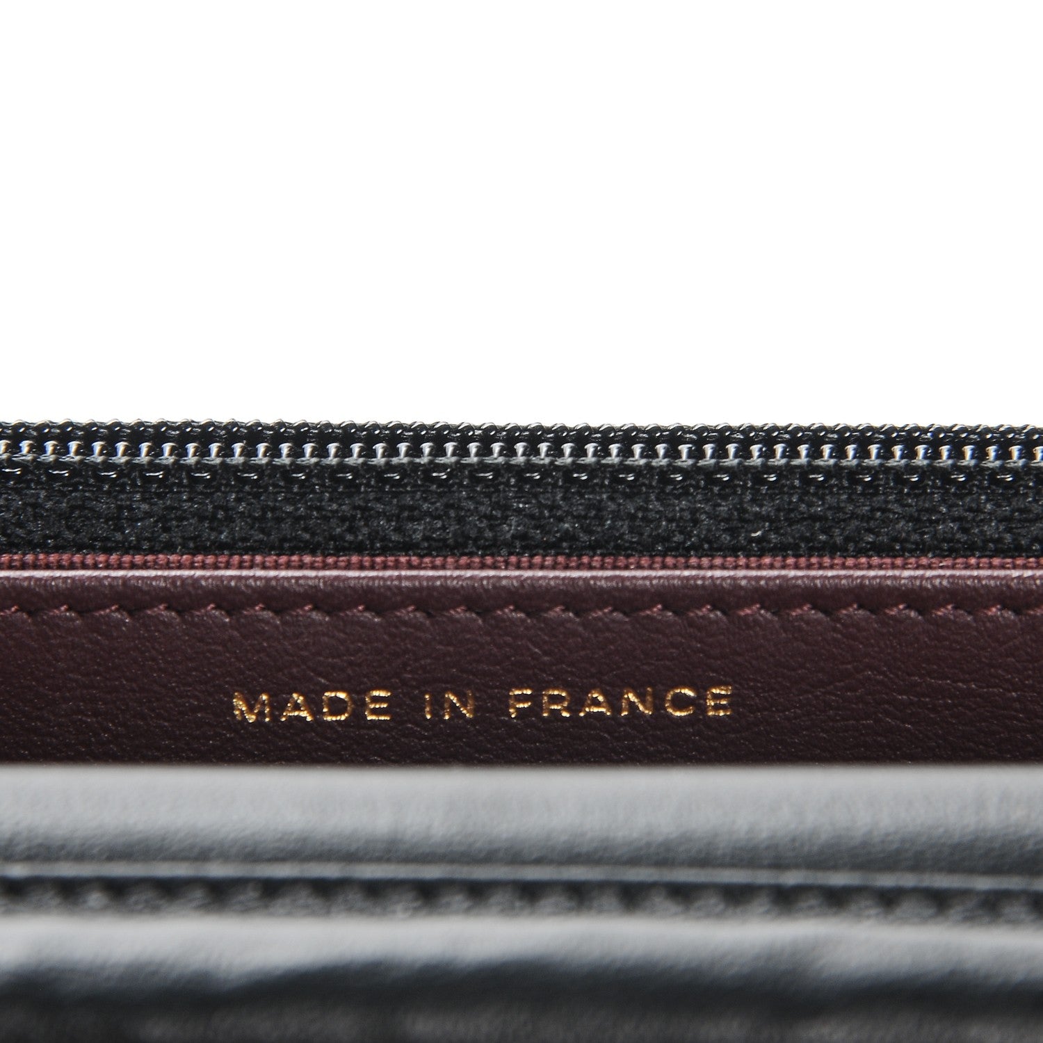 Chanel Aged Calfskin Quilted Lucky Charms 2.55 Reissue Wallet On Chain WOC Black 7 of 8
