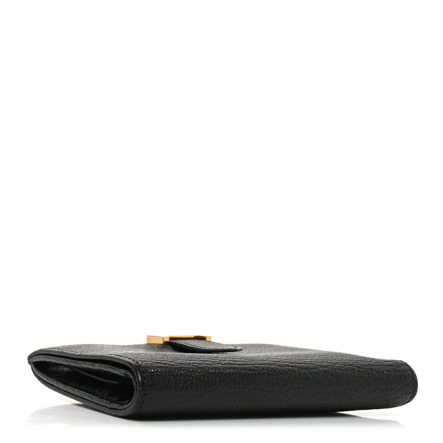 Hermes Chevre Mysore Bearn Compact Wallet Black 4 of 6
