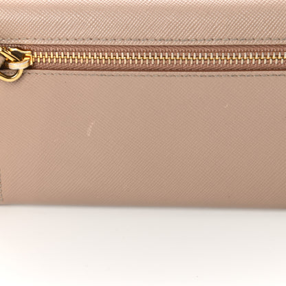 Prada Saffiano Metal Continental Flap Wallet Cammeo 16 of 17