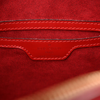 Louis Vuitton Epi Soufflot Castillan Red 7 of 18