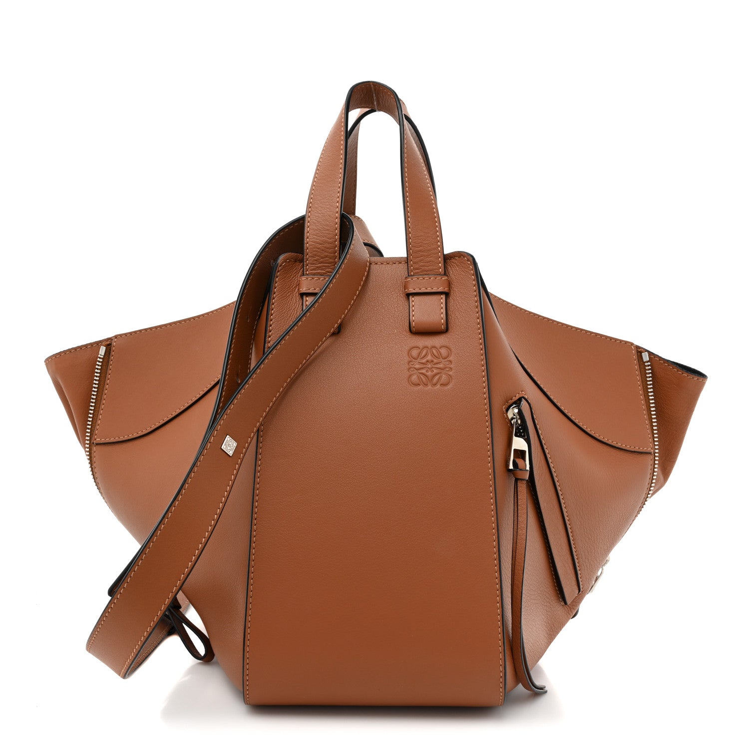 Loewe Calfskin Small Hammock Shoulder Bag Tan 1 of 10