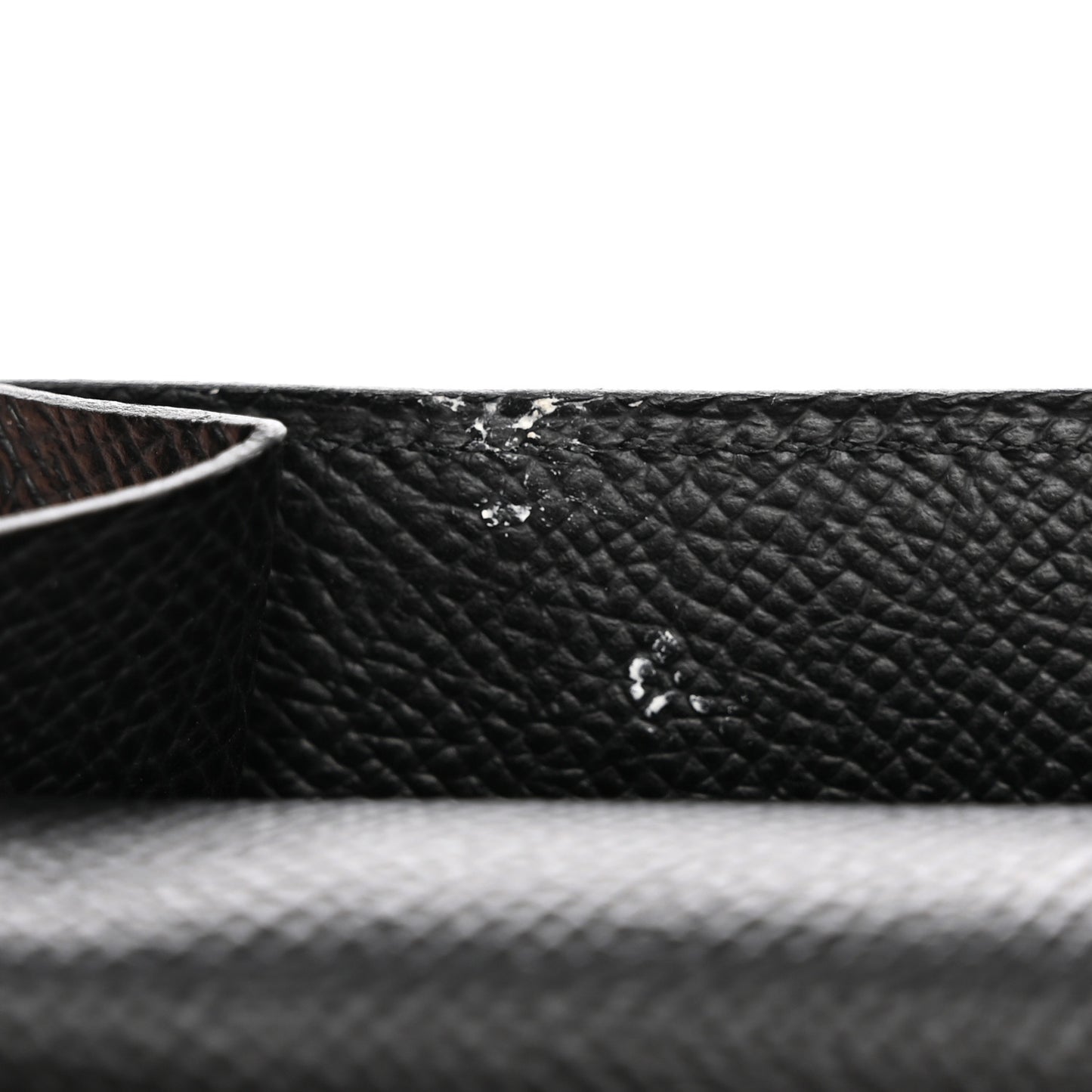 Epsom Kelly Pocket Compact Wallet Black