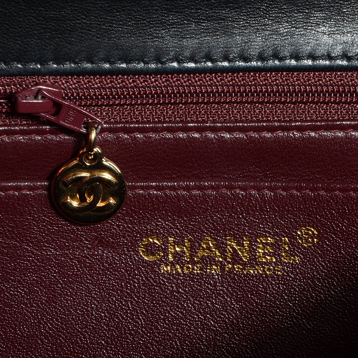Chanel Lambskin Quilted Medium Kelly Flap Bag Black 6 of 8