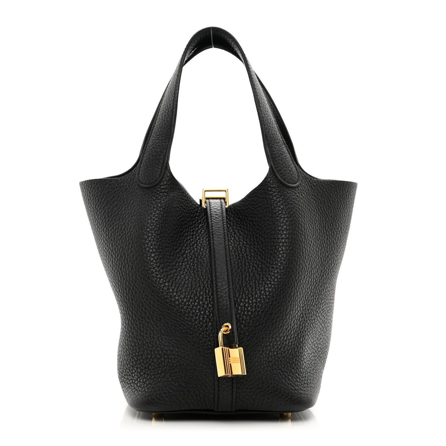 Hermes Taurillon Clemence Picotin Lock 18 PM Black 1 of 11