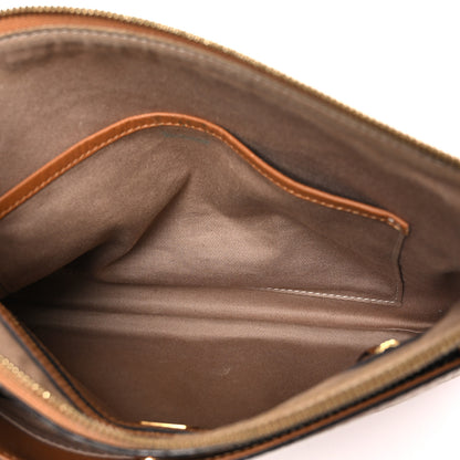 MCM Visetos Medium Crossbody Pouch Cognac 5 of 13