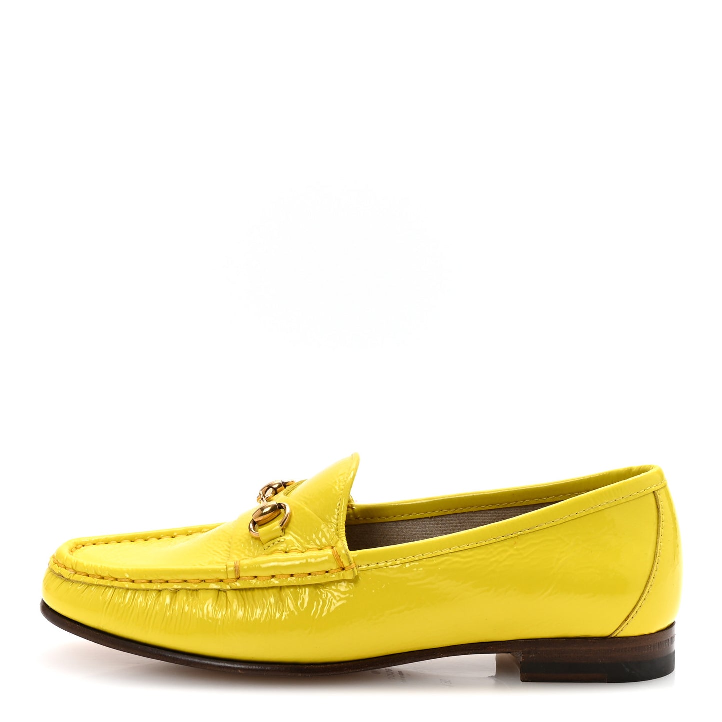 Vernice Naplack Womens 1953 Horsebit Loafers 36.5 Acid Lime