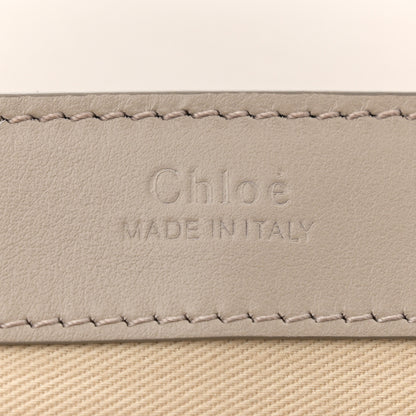 Chloe Calfskin Suede C Clutch With Chain Motty Grey 6 of 10
