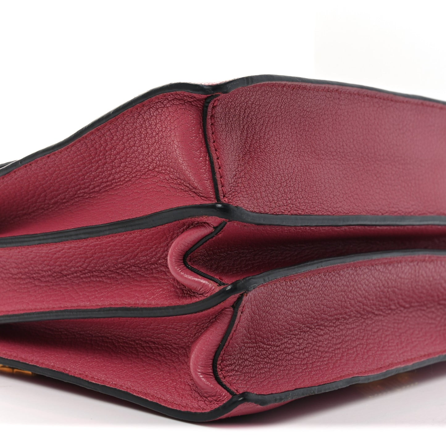 Goatskin Madras Top Handle Bag Bruyere