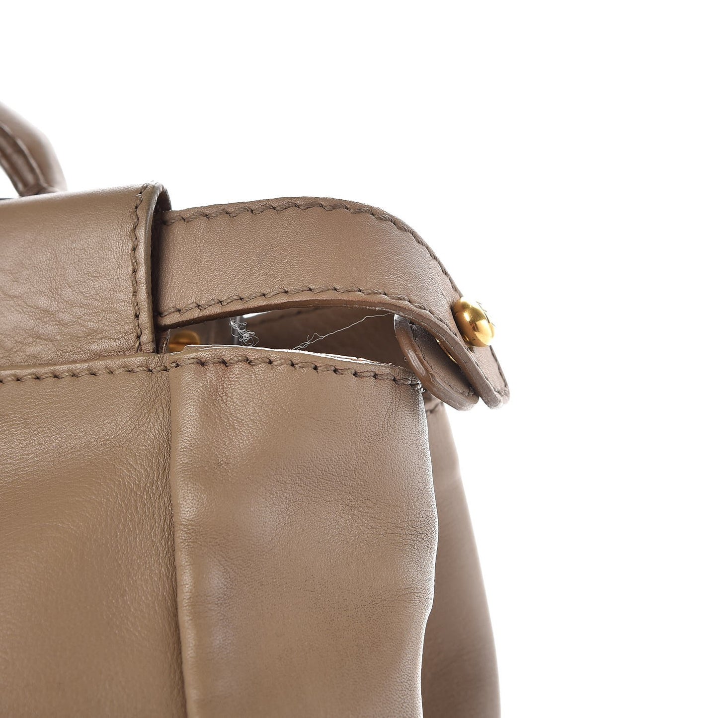 Vitello Saddle Ayers Large Peekaboo Iconic Satchel Argilla Saddle