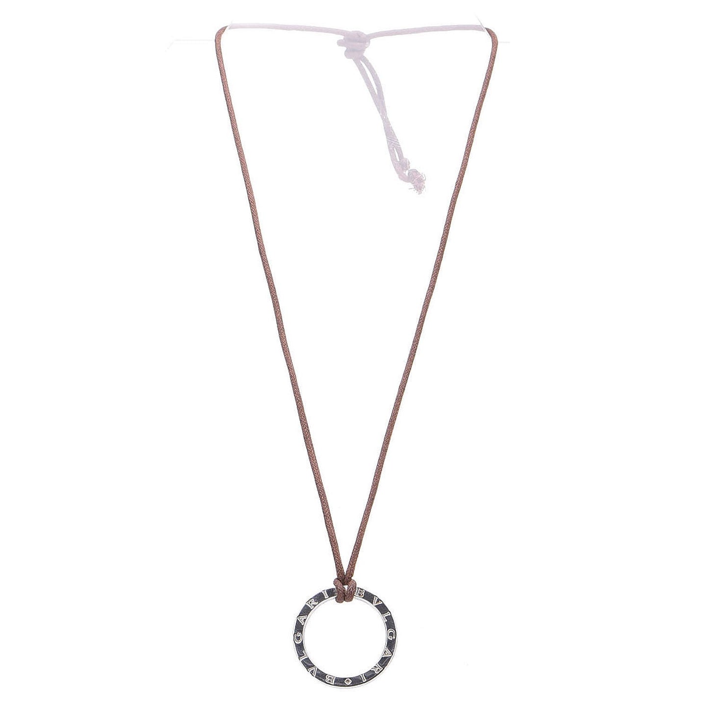 Sterling Silver BVLGARI BVLGARI Pendant Necklace