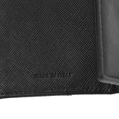 Prada Saffiano Tessuto Nylon Saffiano Tri-Fold Wallet Black 7 of 10