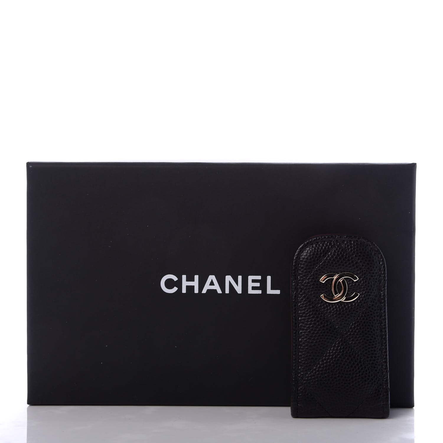 Chanel Caviar Quilted Money Clip Black 6 of 6
