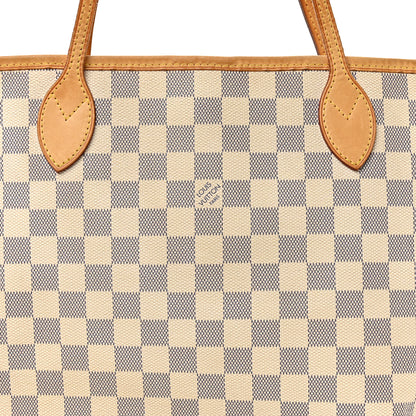 Louis Vuitton Damier Azur Neverfull MM 12 of 19