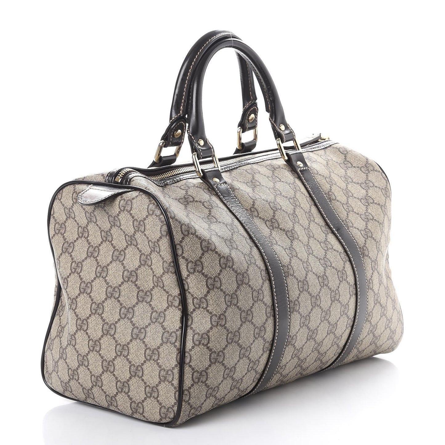 GG Plus Monogram Medium Joy Boston Dark Brown