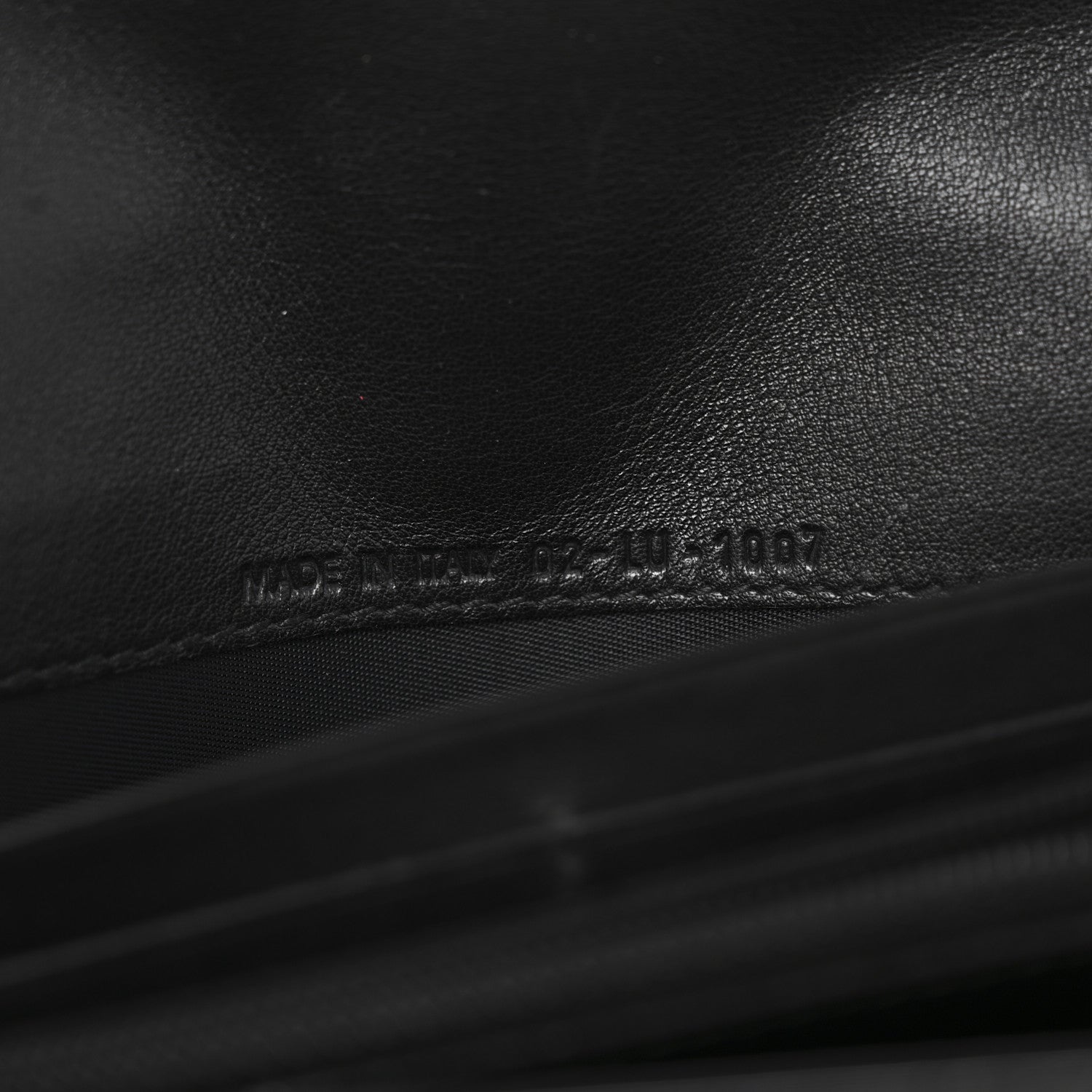Christian Dior Patent Ultimate Rendez-vous Chain Wallet Black 7 of 10