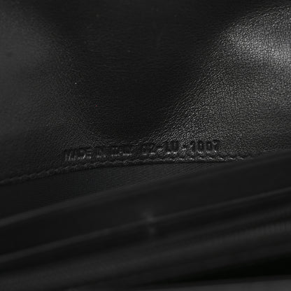Christian Dior Patent Ultimate Rendez-vous Chain Wallet Black 7 of 10